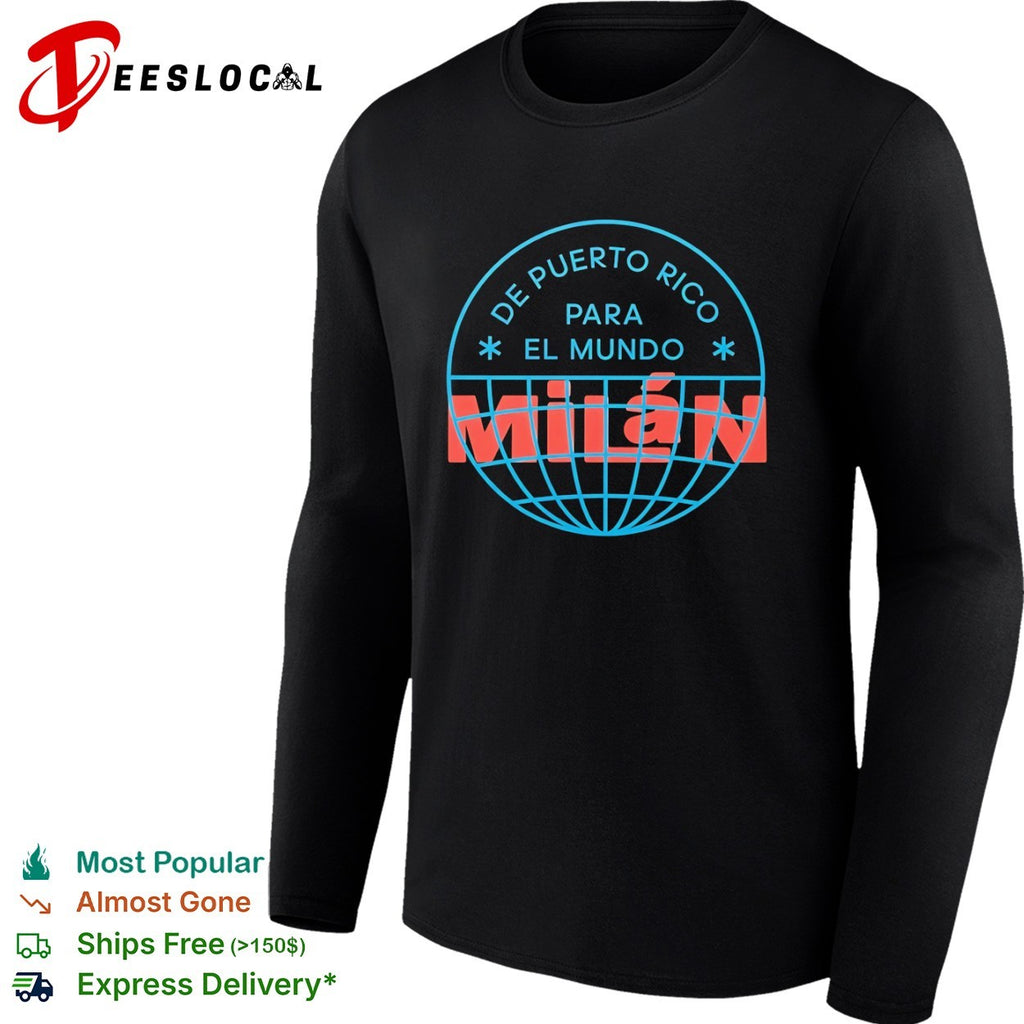 De Puerto Rico Para El Mundo Milán Shirt De Puerto Rico Para El Mundo Milan Shirt