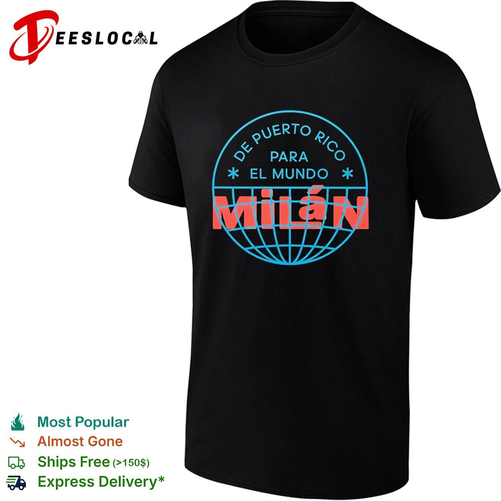 De Puerto Rico Para El Mundo Milán Shirt De Puerto Rico Para El Mundo Milan Shirt