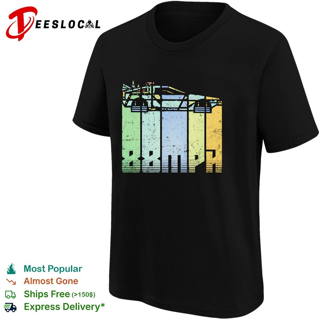 DeLorean from Back to the Future 88MPH vintage Time Machine shirt
