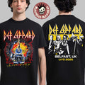Def Leppard Live 2026 Tour UK And EU Merch Belfast UK Event T-Shirt
