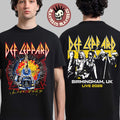 Def Leppard Live 2026 Tour UK And EU Merch Birmingham UK Event T-Shirt