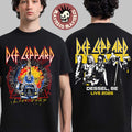 Def Leppard Live 2026 Tour UK And EU Merch Dessel Belgium Event T-Shirt