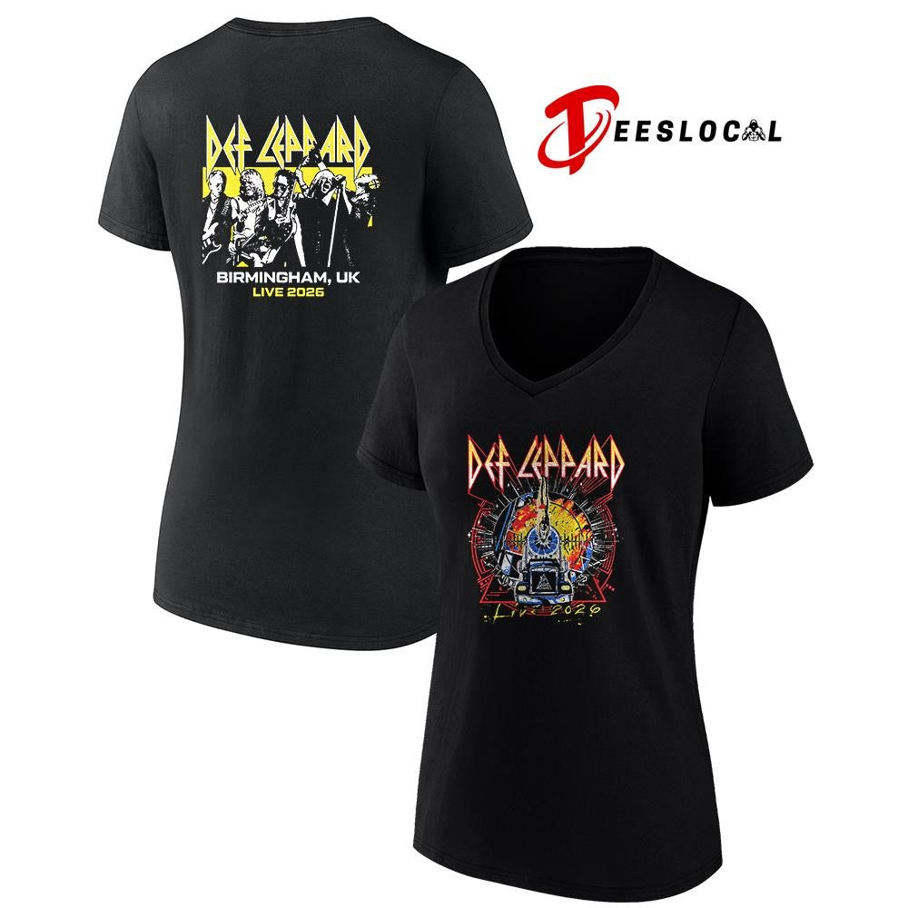 Def Leppard tour UK and EU Birmingham UK event shirt