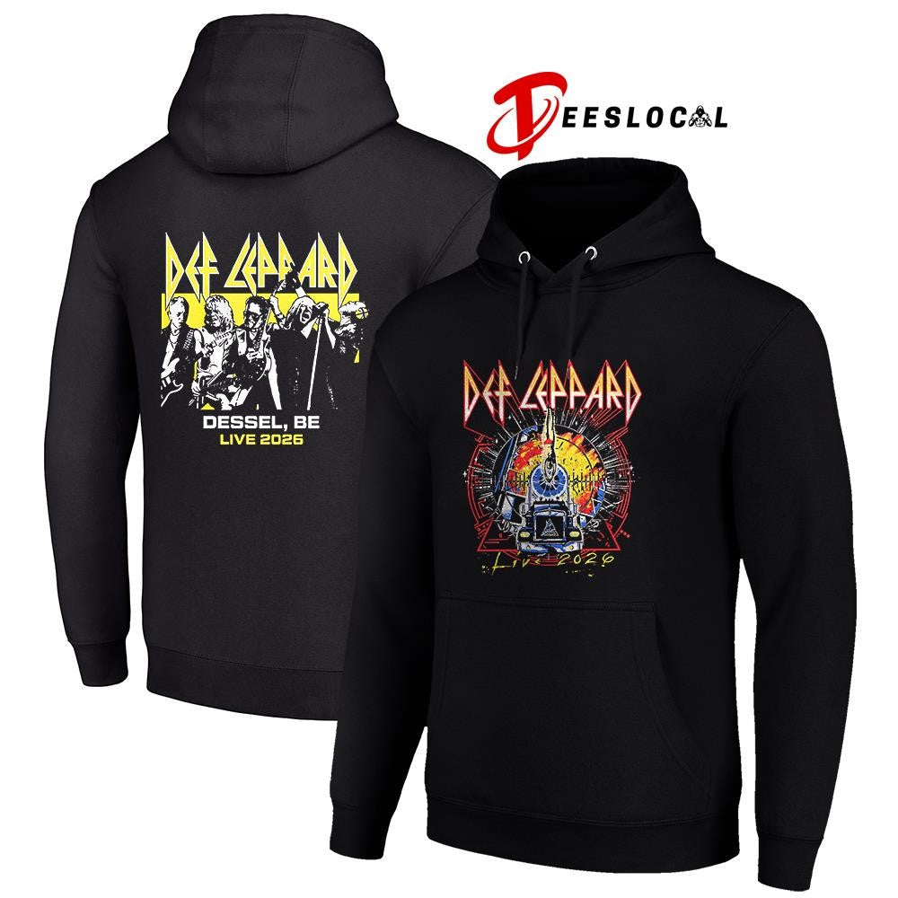Def Leppard tour UK and EU Dessel Belgium event shirt