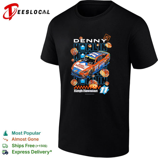 Denny Hamlin Joe Gibbs Racing NASCAR King’s Hawaiian Soft Pretzel Bites 11 shirt