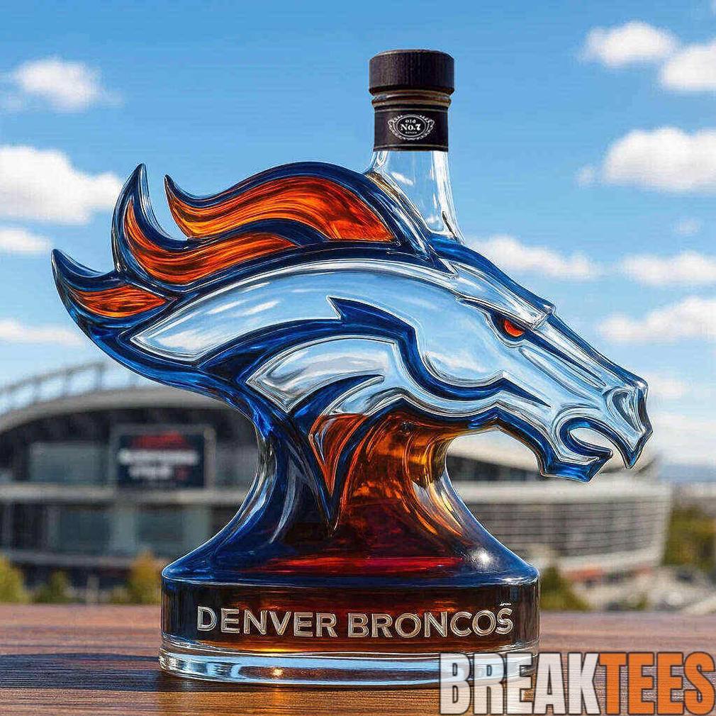 Denver Broncos Limited Edition Whiskey Decanter