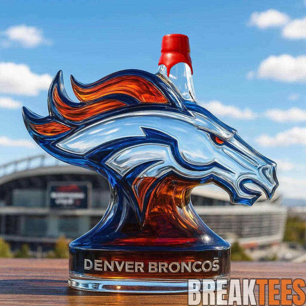 Denver Broncos Limited Edition Whiskey Decanter