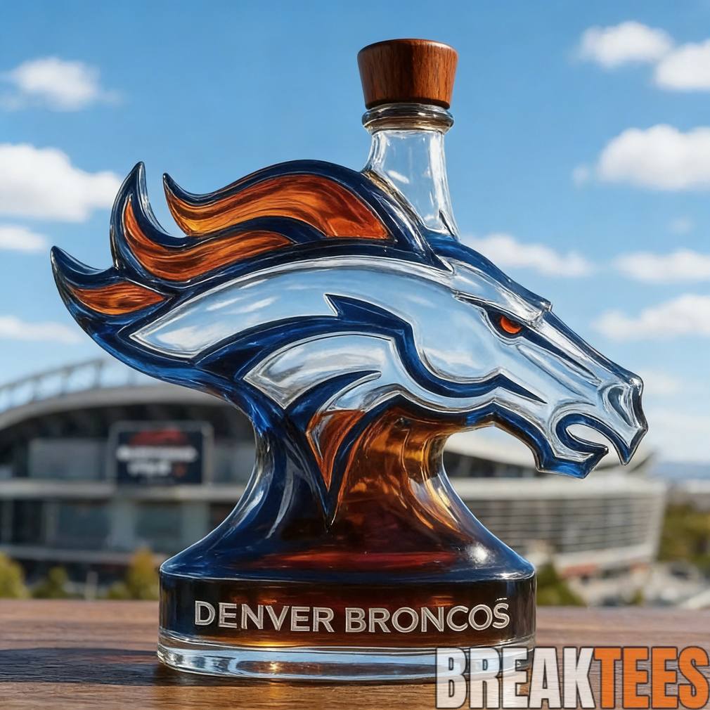Denver Broncos Limited Edition Whiskey Decanter