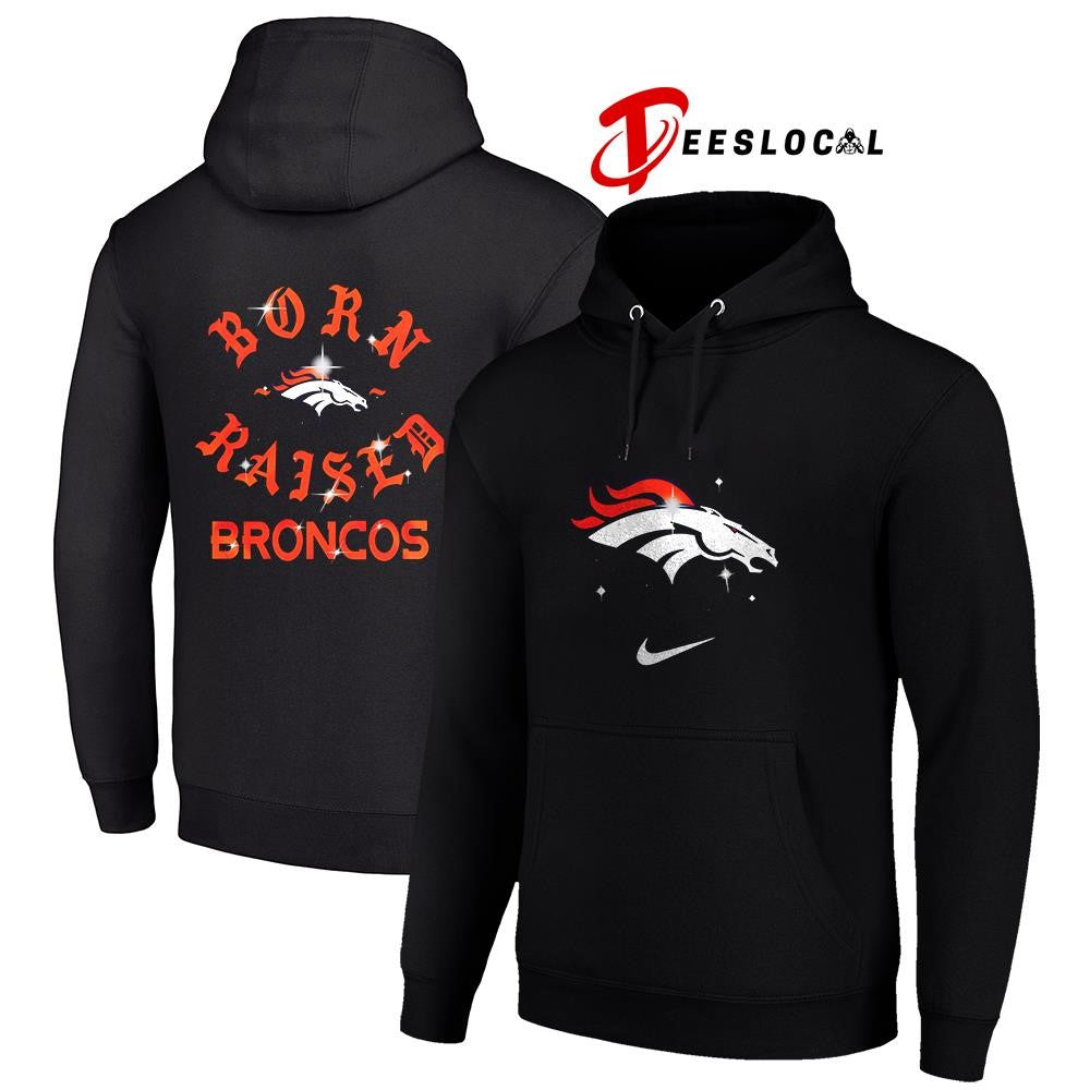 Denver Broncos x Born and Raised logo shirt