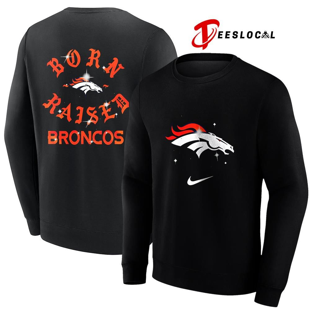 Denver Broncos x Born and Raised logo shirt