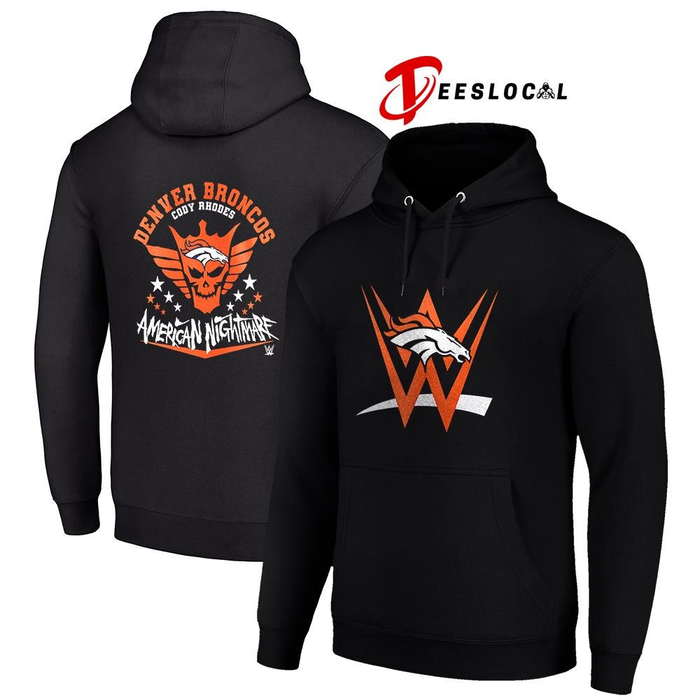 Denver Broncos x Cody Rhones American nightmare logo shirt