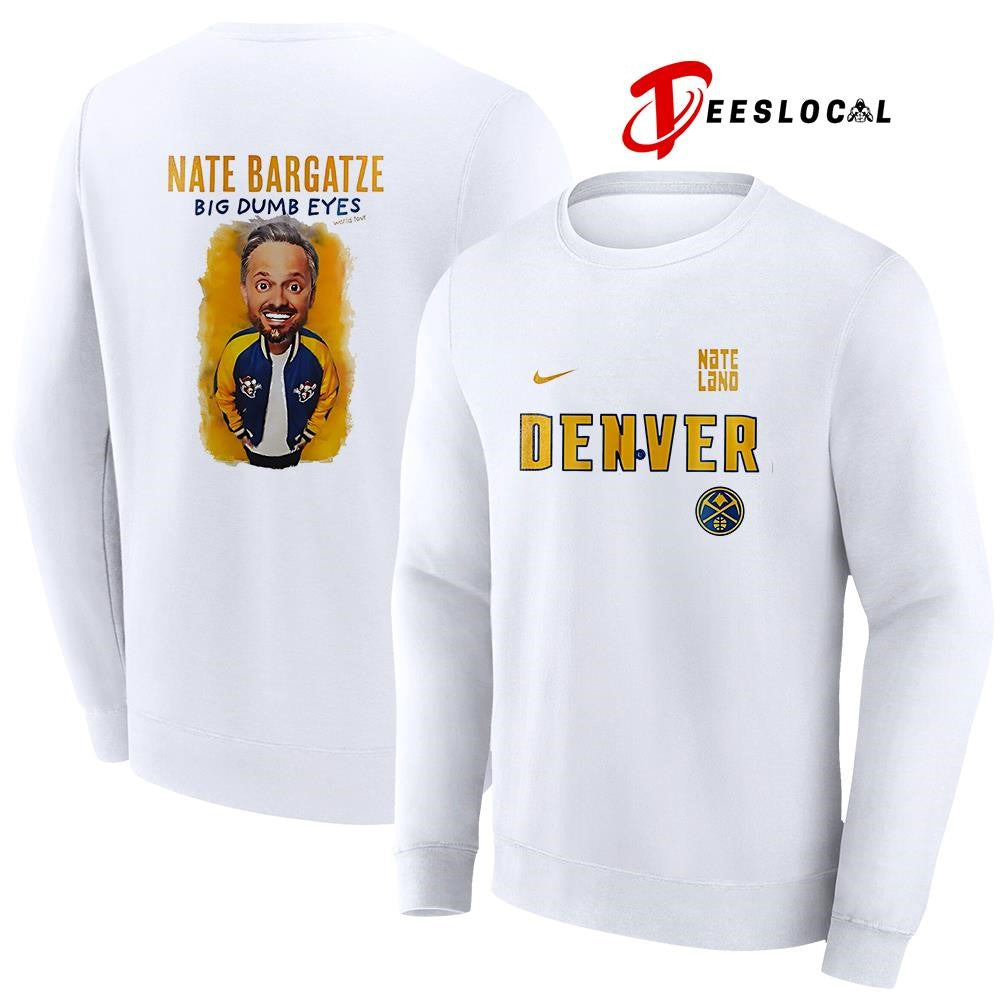 Denver Nuggets x Nate Bargatze Big Dumb Eyes world tour shirt
