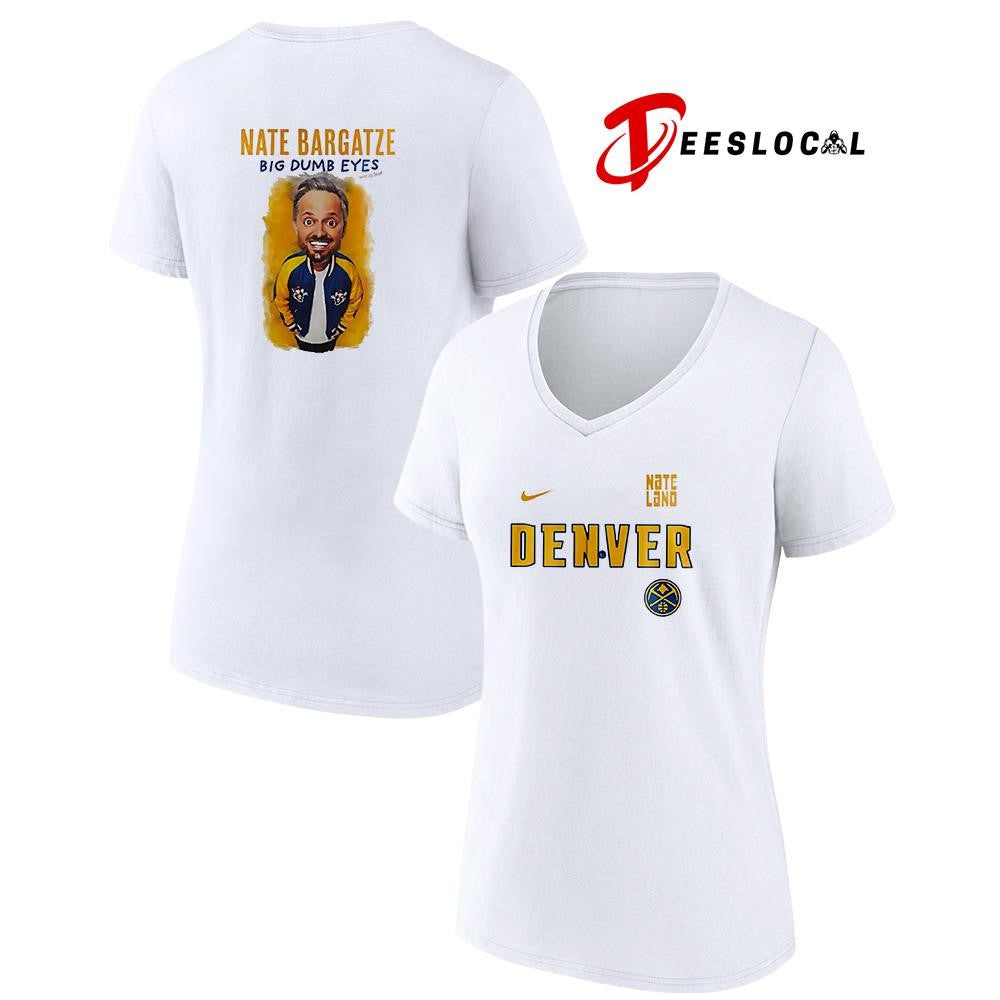 Denver Nuggets x Nate Bargatze Big Dumb Eyes world tour shirt