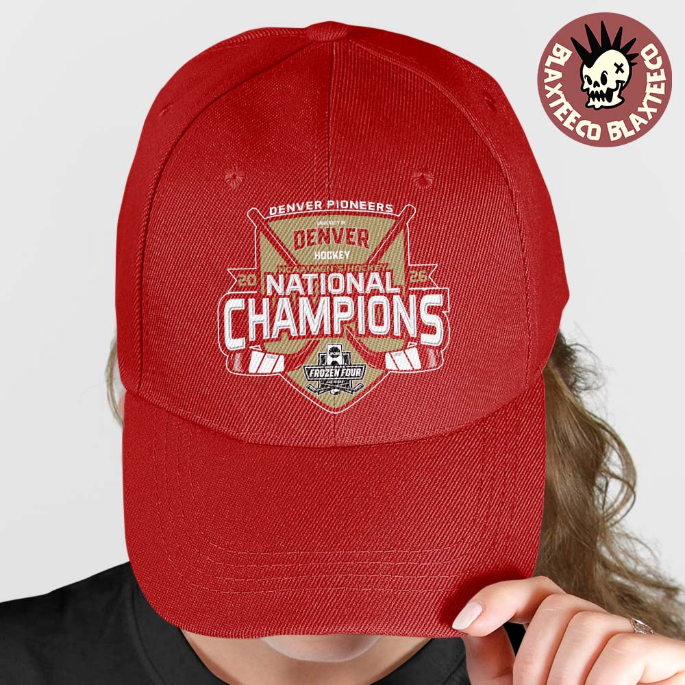 Denver Pioneers 2026 NCAA Frozen Four Men’s Ice Hockey National Champions Red Hat