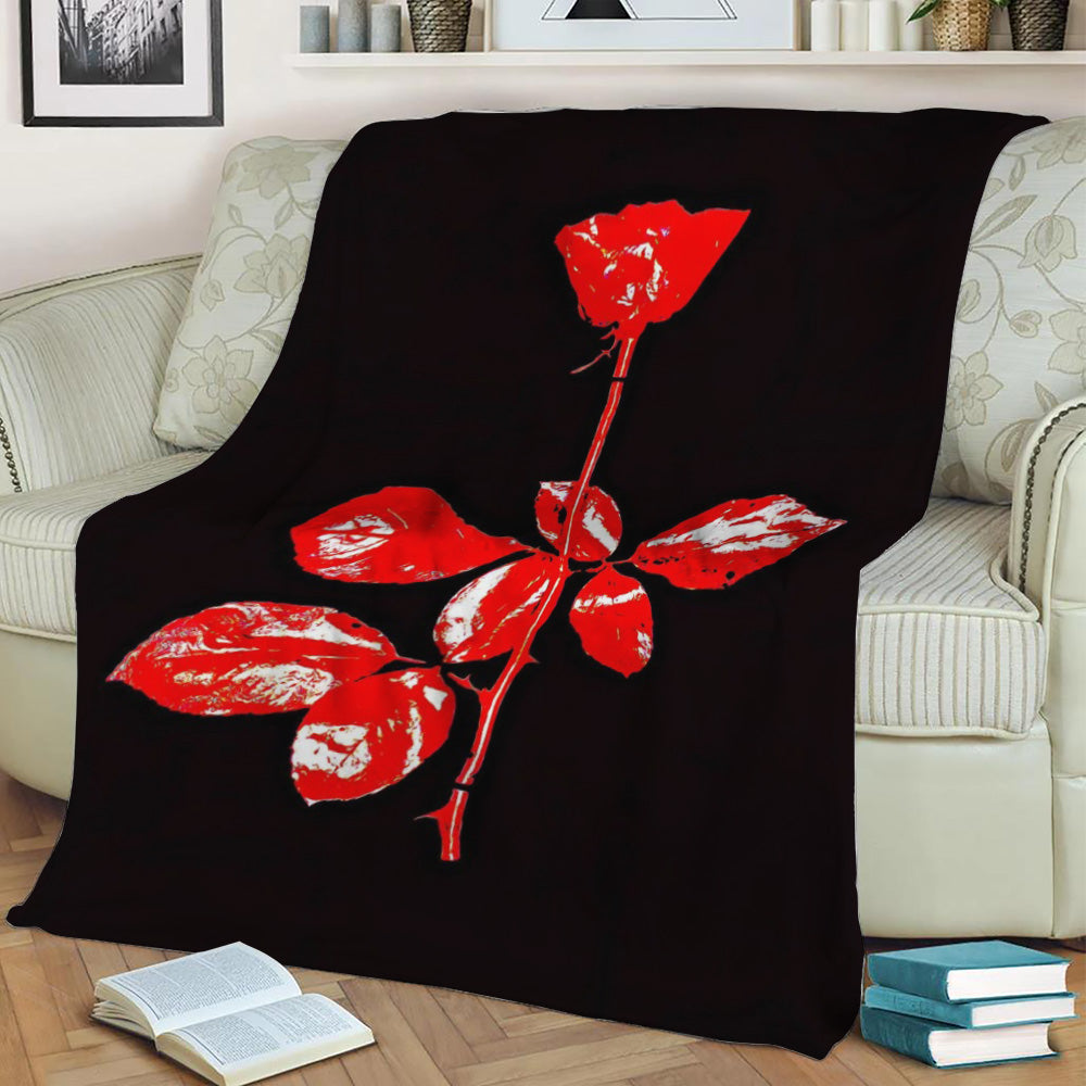 Depeche Mode Fleece Throw Blanket