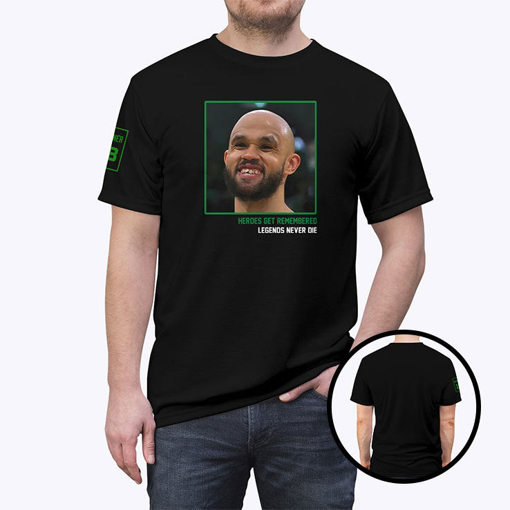 Derrick White Heroes Get Remembered Legends Never Die T Shirt