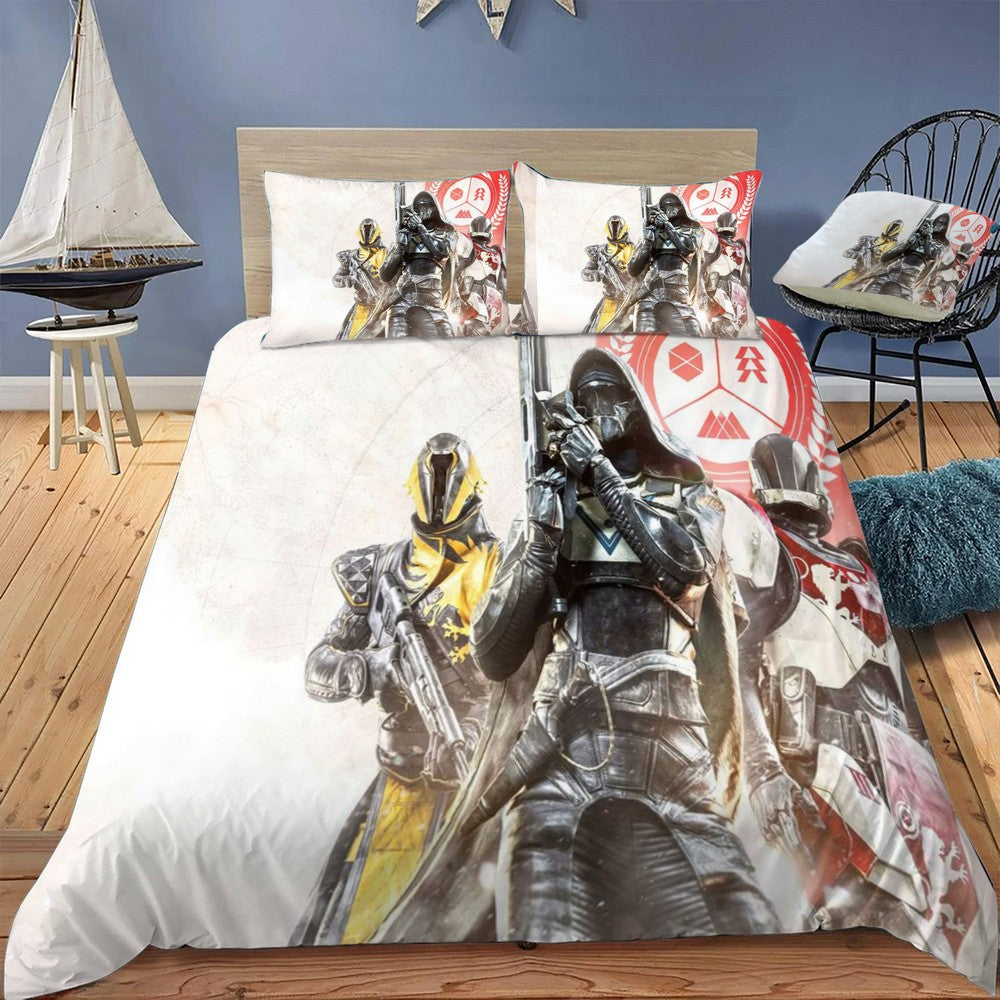 Destiny 2 Heroes Bedding Set (Duvet Cover & Pillow Shams)