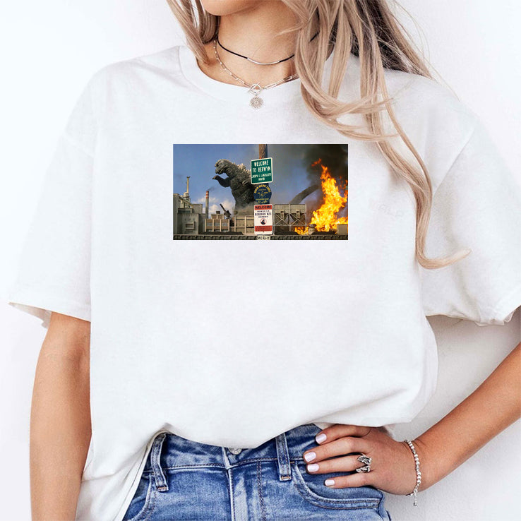 Godzilla Destroy All Monsters Welcome To Berwyn T Shirt