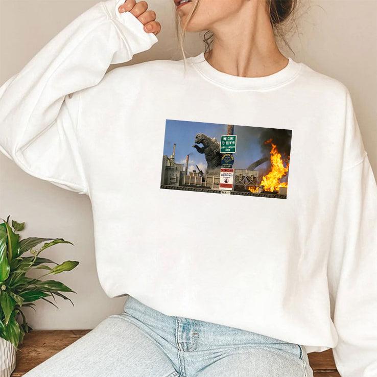 Godzilla Destroy All Monsters Welcome To Berwyn T Shirt