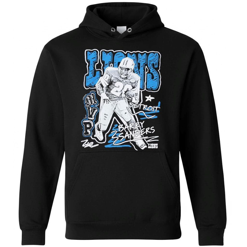 Detroit Lions Mitchell &amp; Ness Chalked Up Shirt