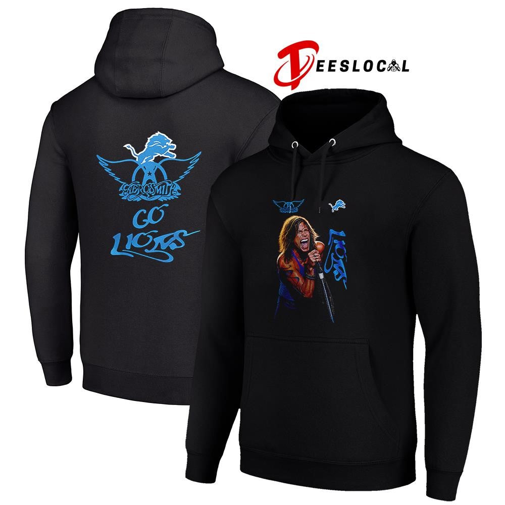 Detroit Lions x Aerosmith graphic shirt