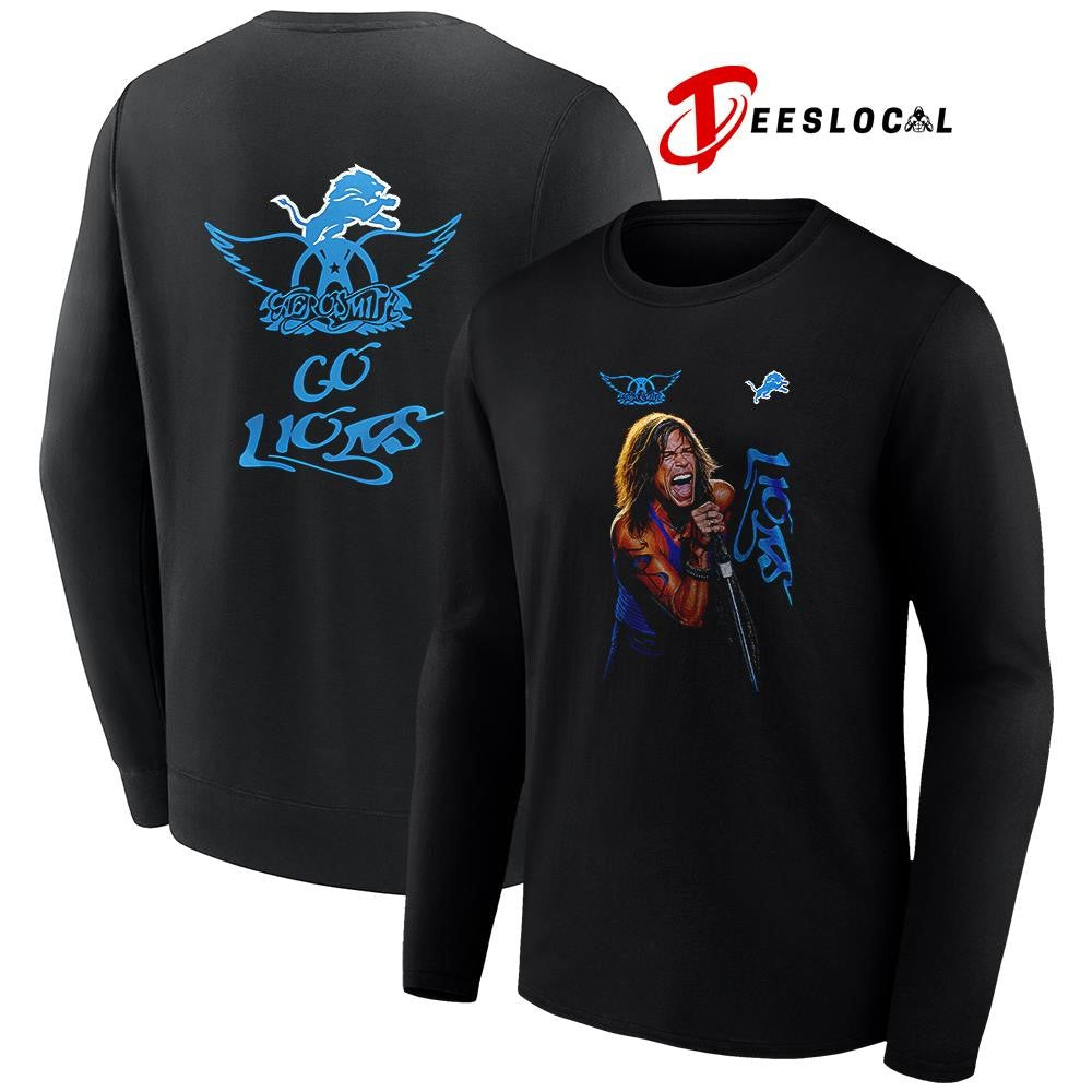 Detroit Lions x Aerosmith graphic shirt