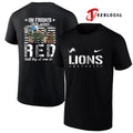 Detroit Lions x Scooby Doo on friday we wear RED until they all come home shirt