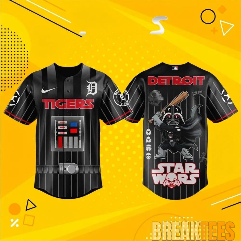 Detroit Tigers x Star Wars Night 2026 Baseball Jersey