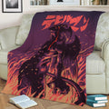 Devilman Crybaby Fleece Throw Blanket