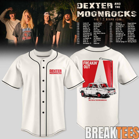Dexter and The Moonrocks – The 12 Steps Tour 2026 Jersey