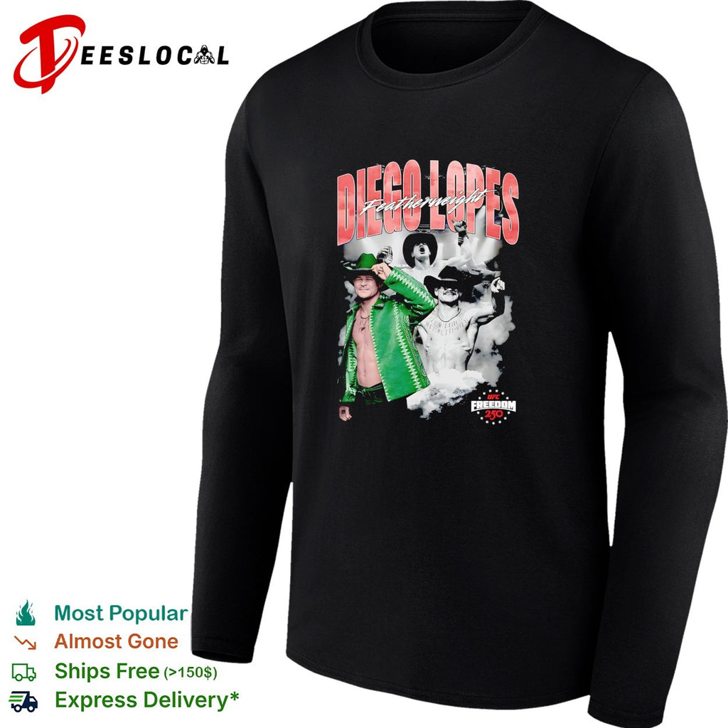 Diego Lopes featherweight UFC poster shirt