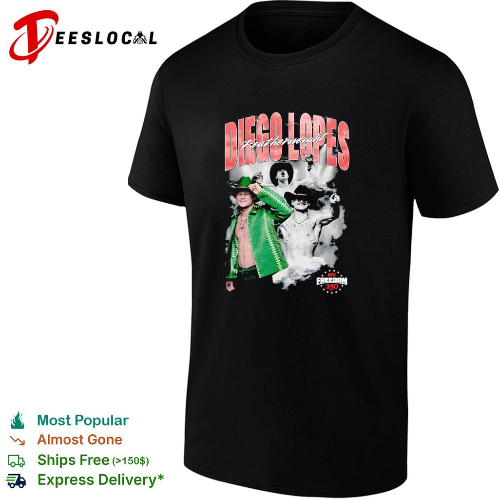 Diego Lopes featherweight UFC poster shirt
