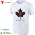 Digital Safety Commission of Canada Maple Leaf Eye Circuitry Surveillance shirt