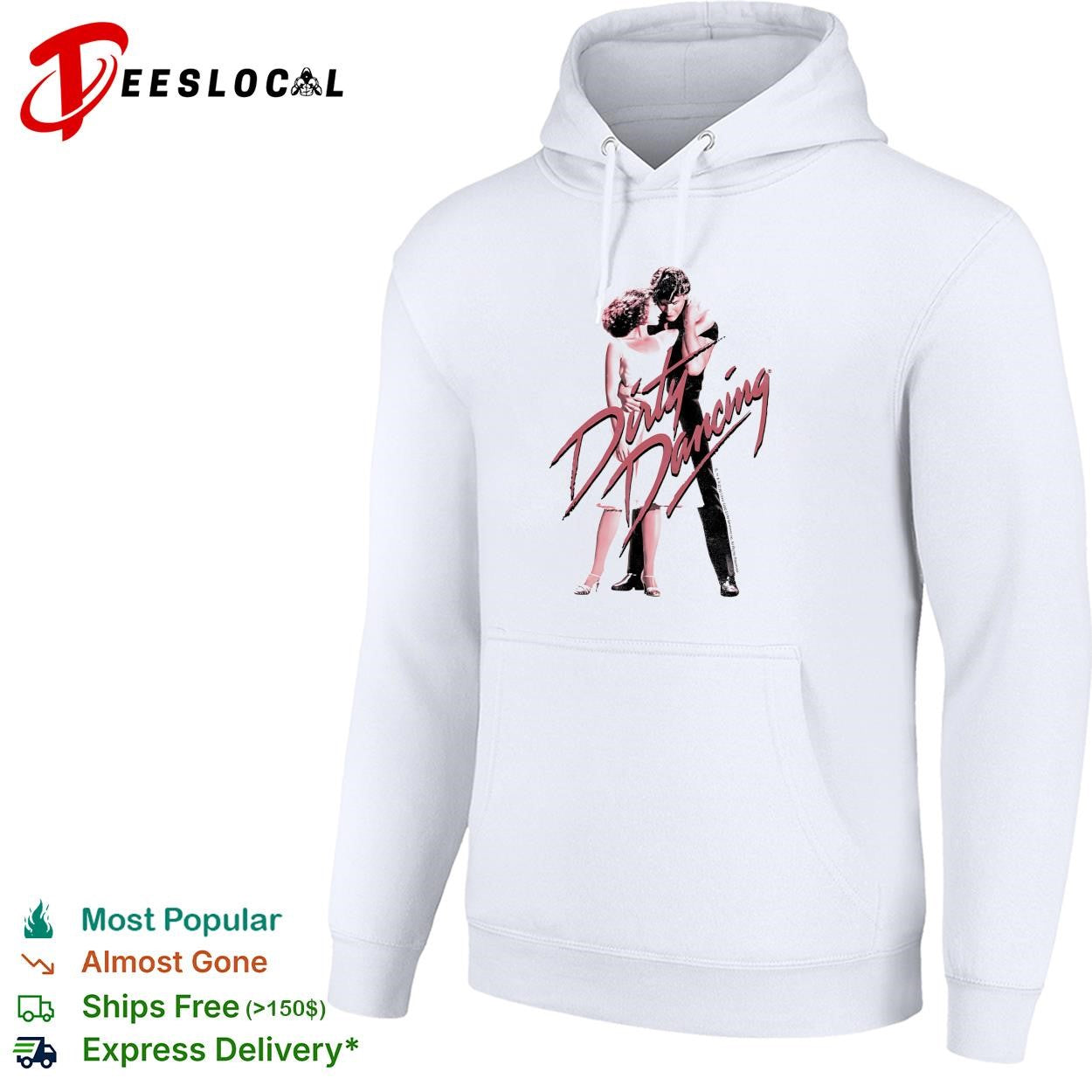 Dirty Dancing vintage dance couple poster shirt