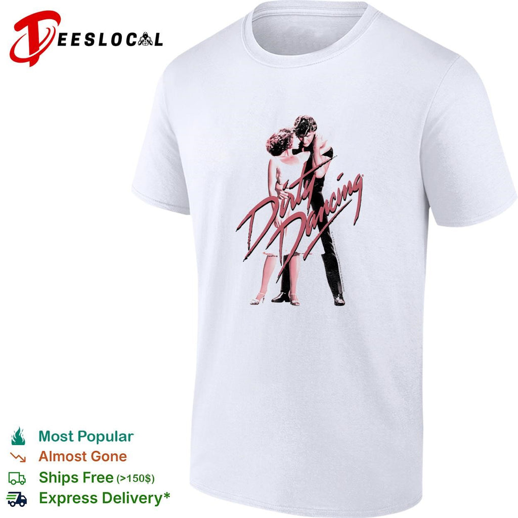 Dirty Dancing vintage dance couple poster shirt
