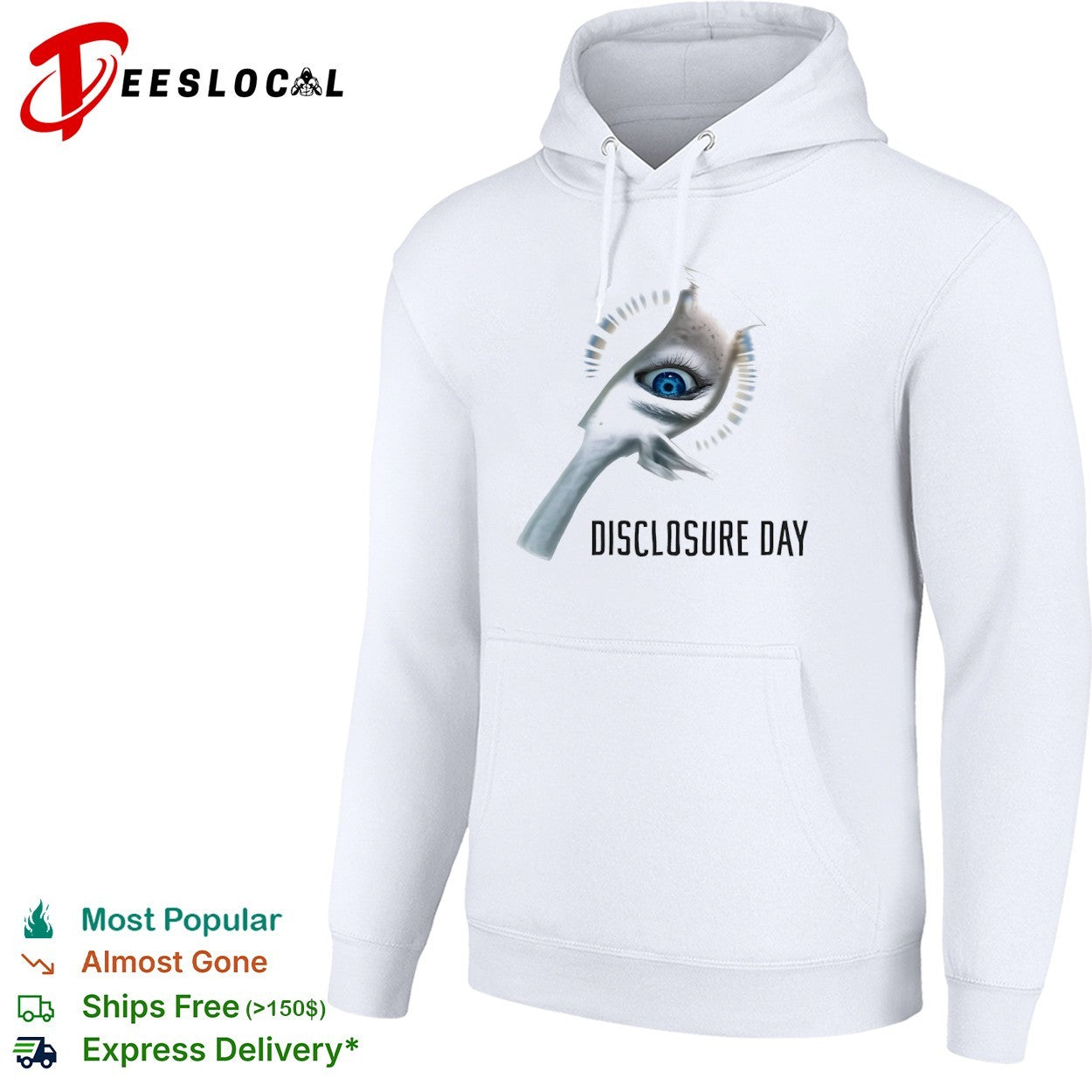 Disclosure Day Surreal Alien Eye Reveal Extraterrestrial UAP Disclosure Event shirt
