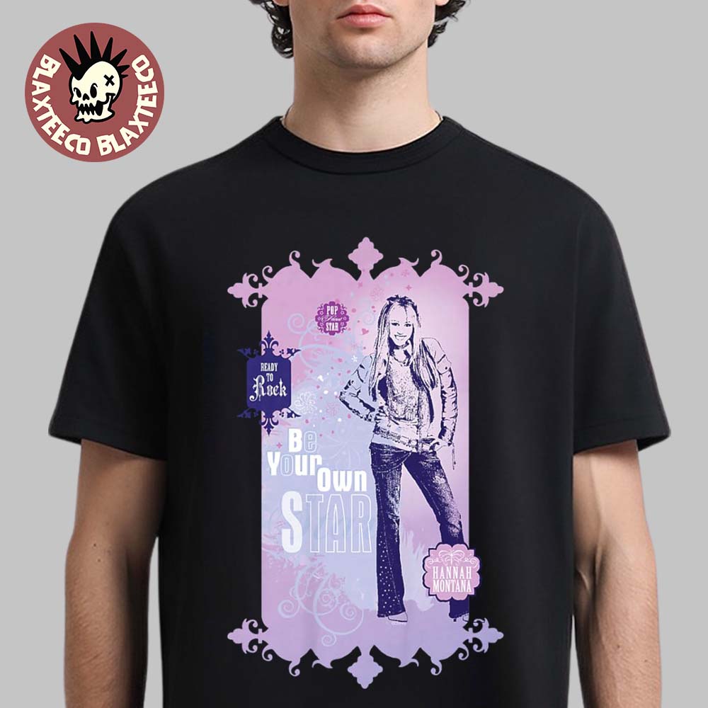 Disney Hannah Montana 20th Anniversary Miley Stewart Be Your Own Star T-Shirt