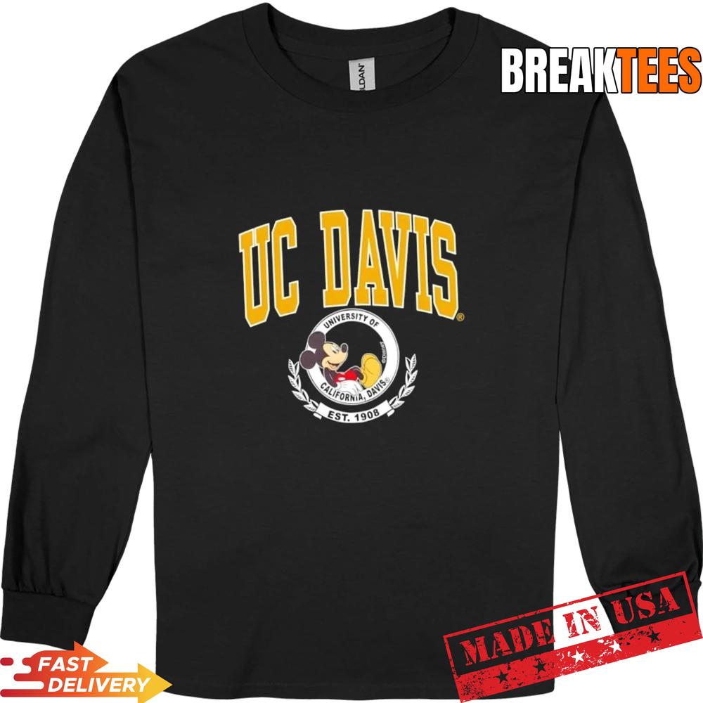 Disney UC Davis Aggies Mickey Mouse T-Shirt
