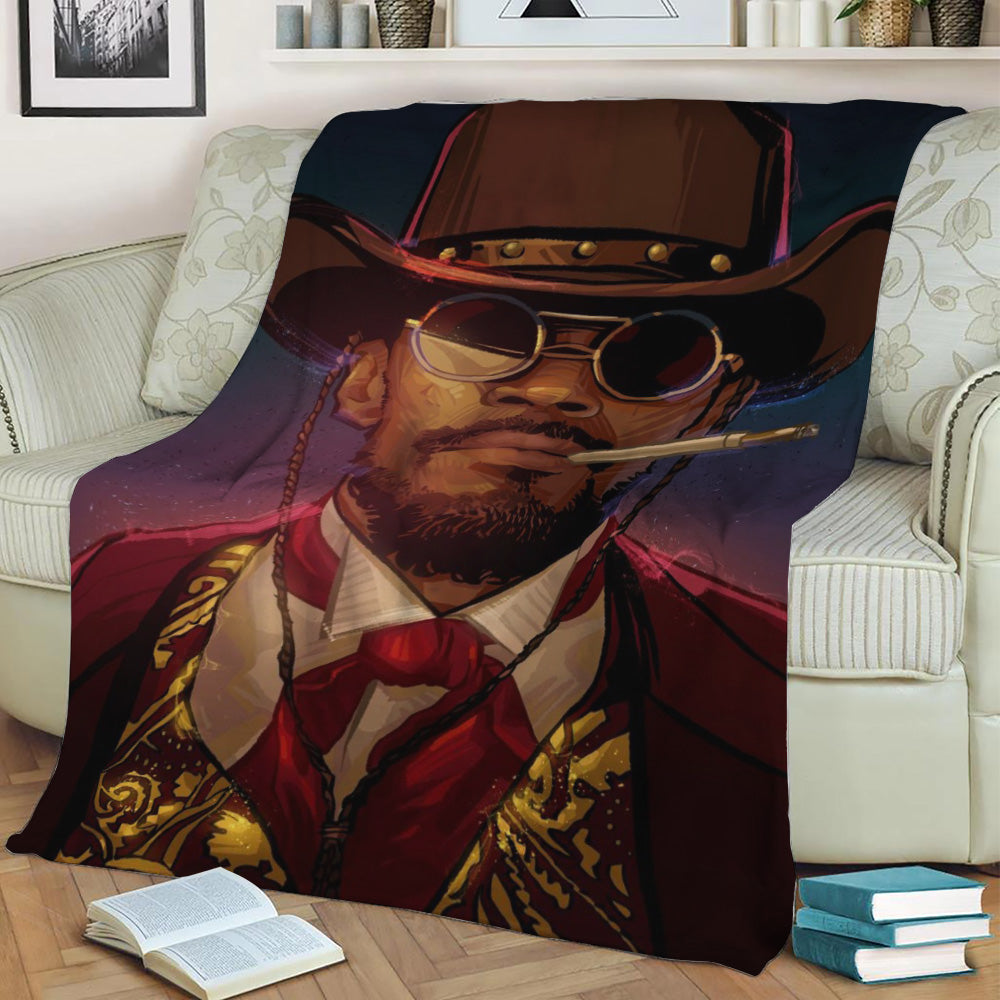 Django Unchained Fleece Throw Blanket
