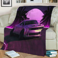 Dodge Challenger SRT Fleece Throw Blanket