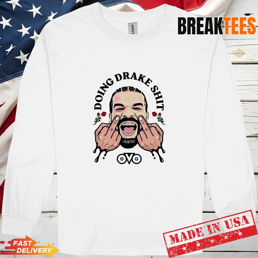 Doing Drake shit middle finger T-Shirt
