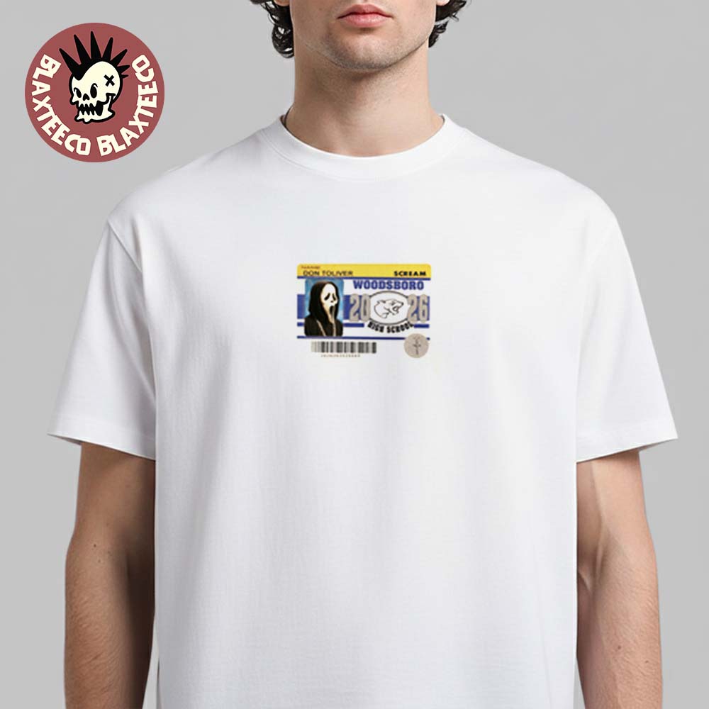 Don Toliver X Travis Scott Cactus Jack X Scream Ghostface Woodsboro High T-Shirt