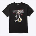 Donald Trump Defeats Joe Biden The Answer 2024 Shirt