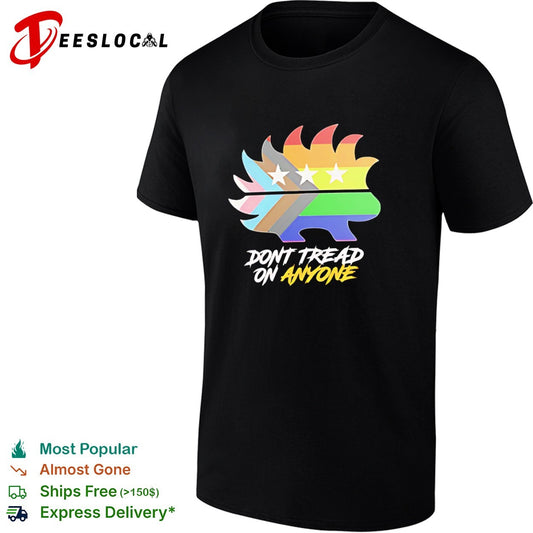 Don’t Tread on Anyone Progress Pride Flag Shirt