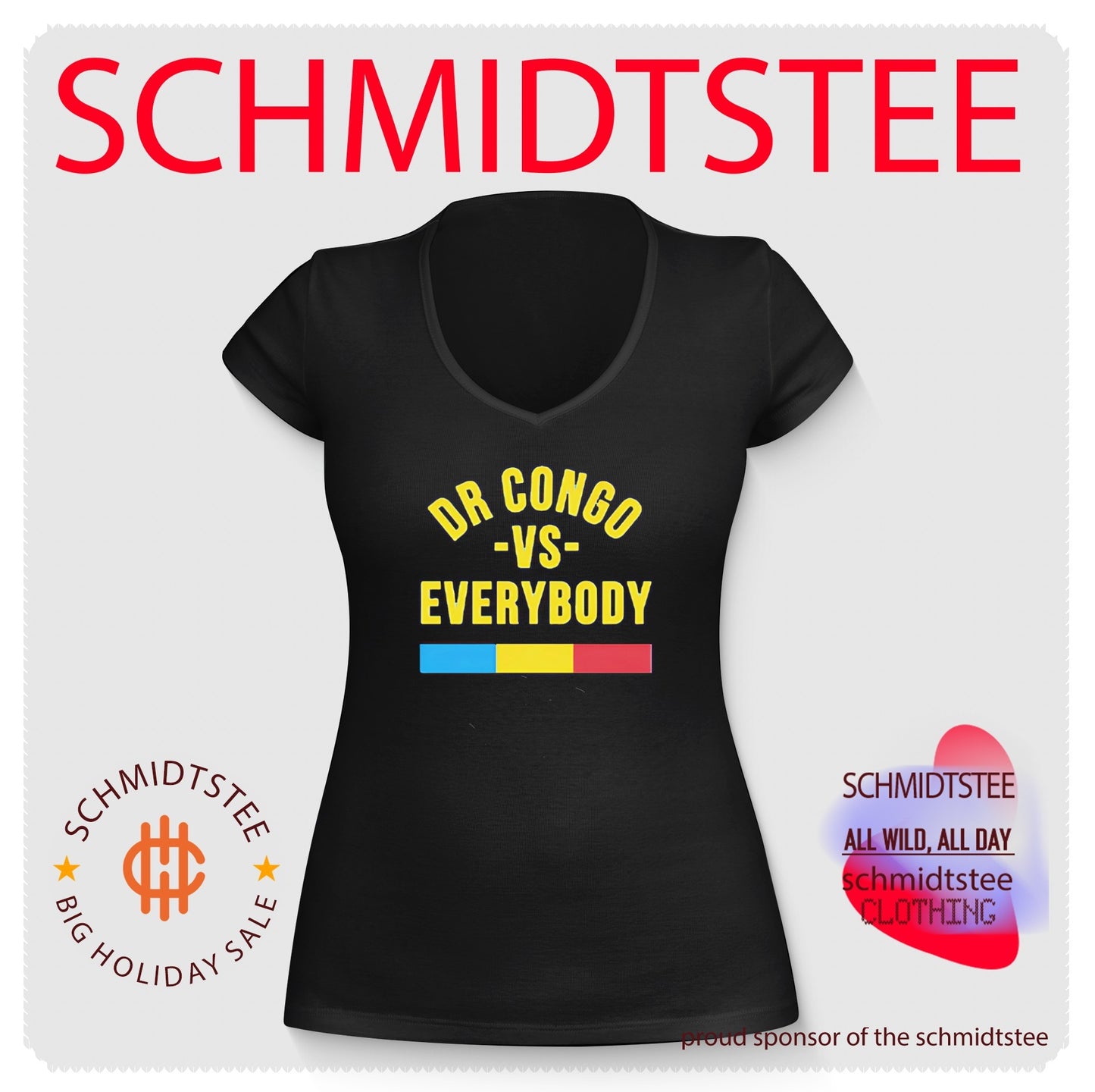 Dr Congo vs Everybody DRC African Pride shirt
