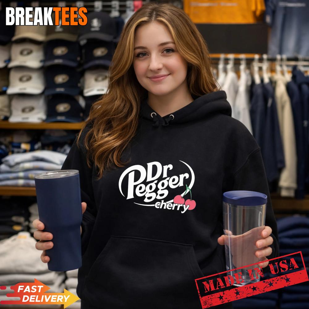Dr Pegger Cherry Logo Shirt