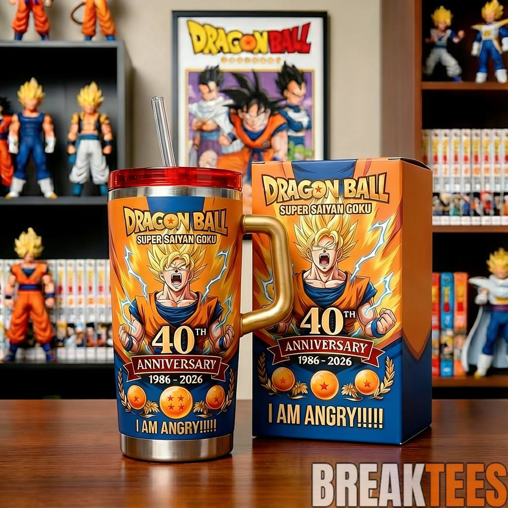 Dragon Ball Kakarot 40th Anniversary YETI Tumbler