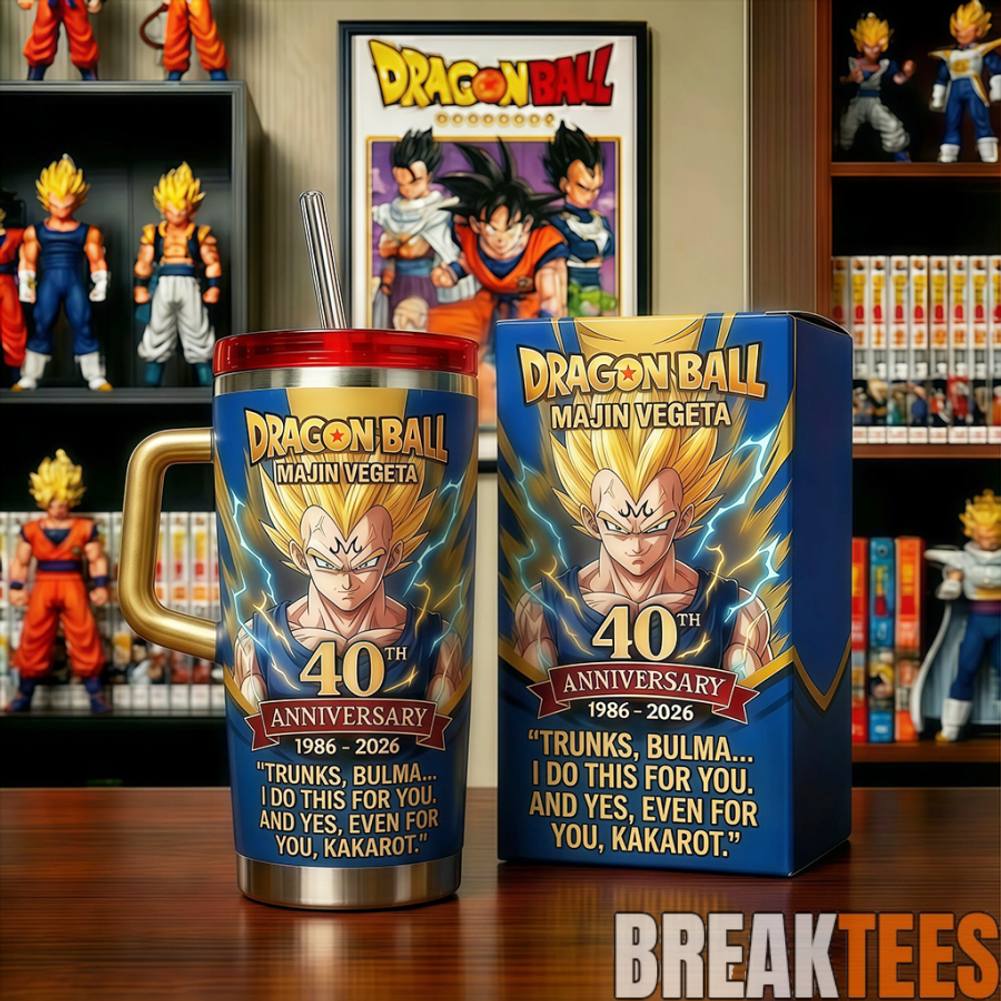 Dragon Ball Majin – The Proud Prince 40th Anniversary YETI Tumbler