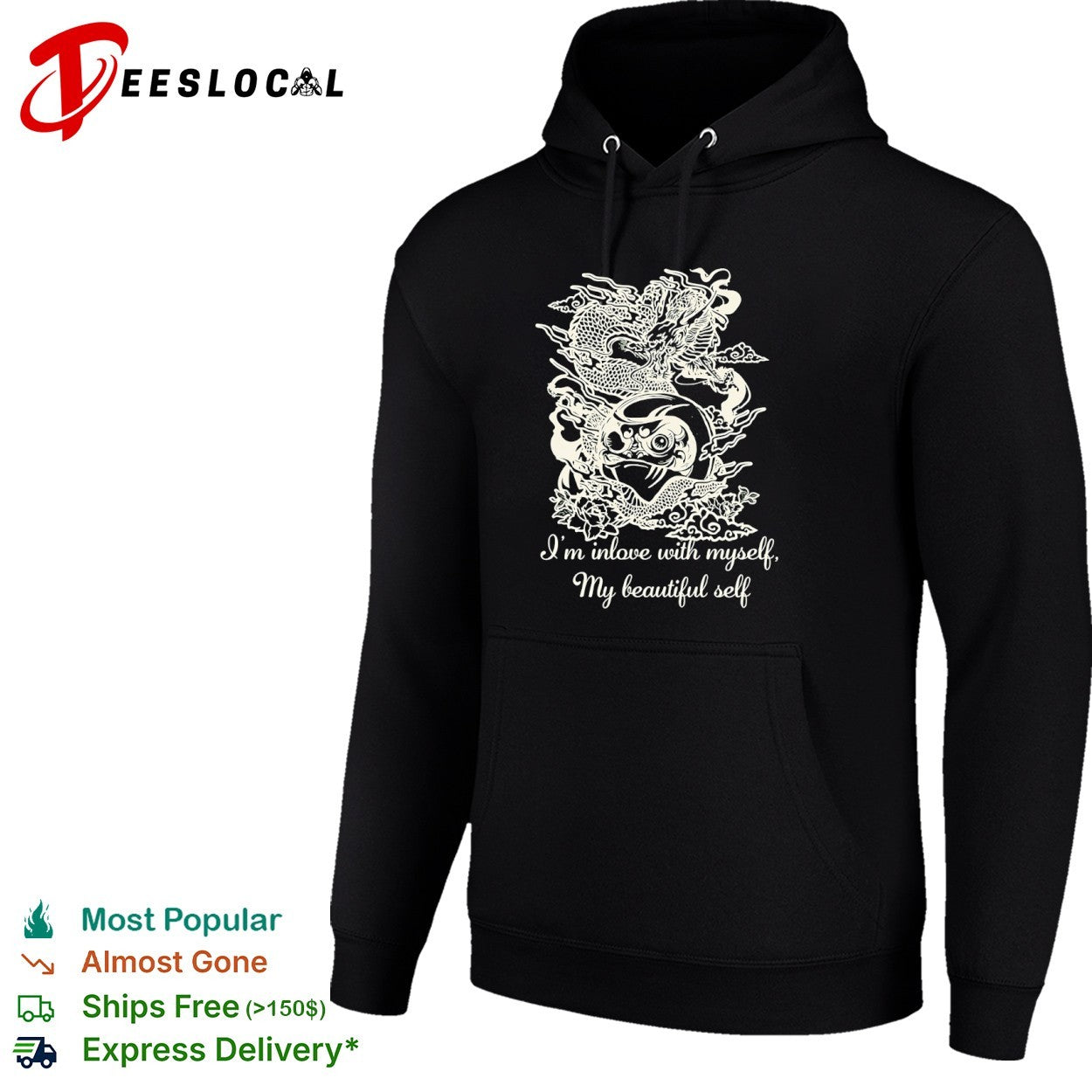 Dragon Daruma I am inlove with myself My beautiful self shirt