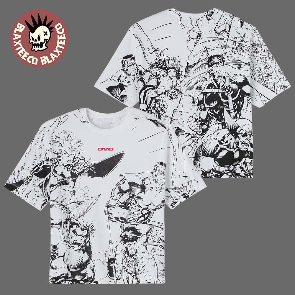 Drake OVO X Marvel X-Men Splash Page T-Shirt